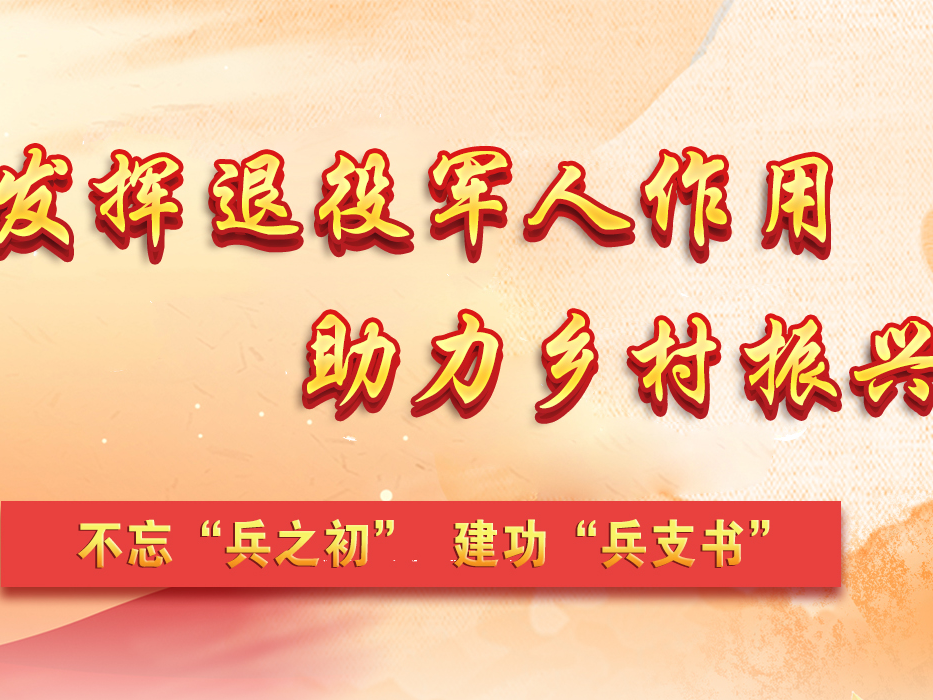 我县探索推进“兵支书”培养选拔工作