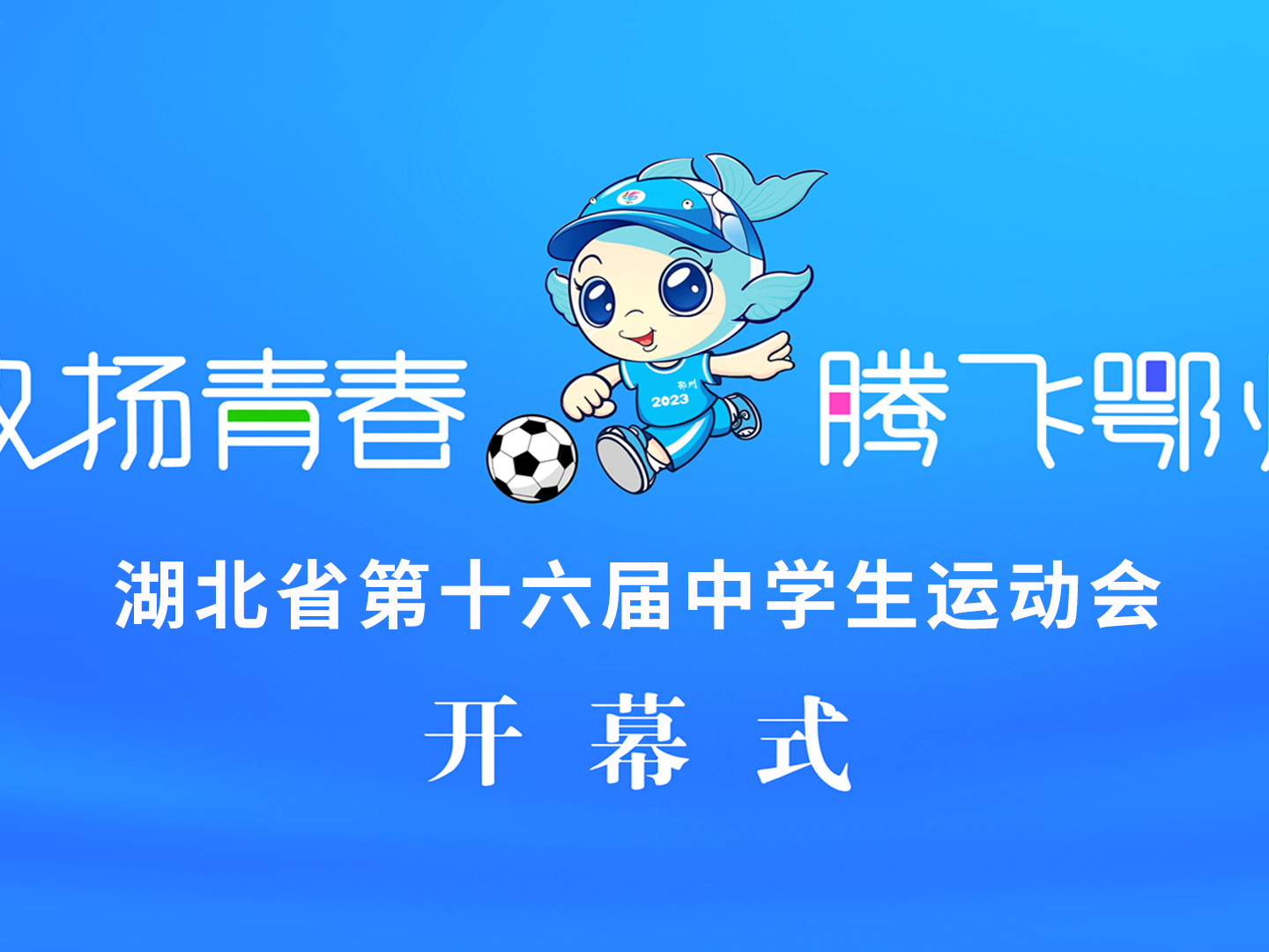 “激扬青春 腾飞鄂州”湖北省第十六届中学生运动会开幕式